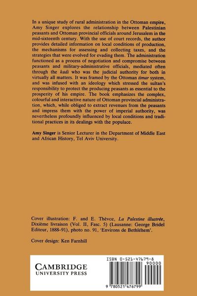 Produktbild: Palestinian Peasants and Ottoman Officials