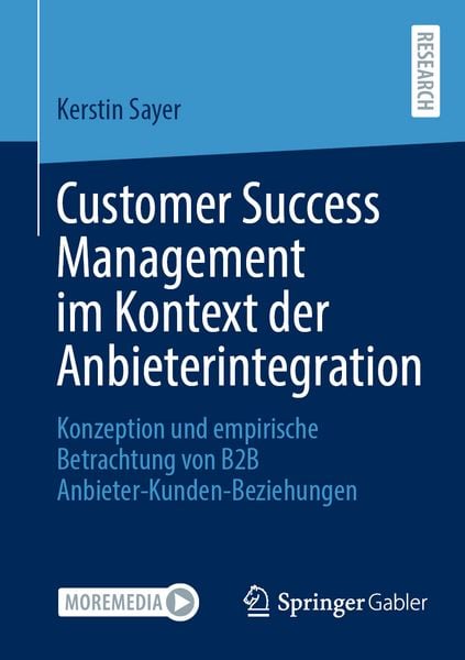 Produktbild: Customer Success Management im Kontext der Anbieterintegration