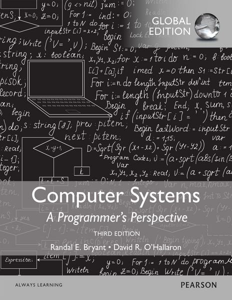 Produktbild: Computer Systems: A Programmer's Perspective, Global Edition