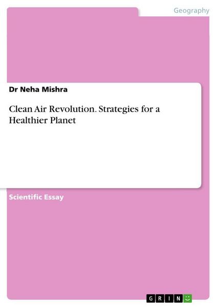 Produktbild: Clean Air Revolution. Strategies for a Healthier Planet