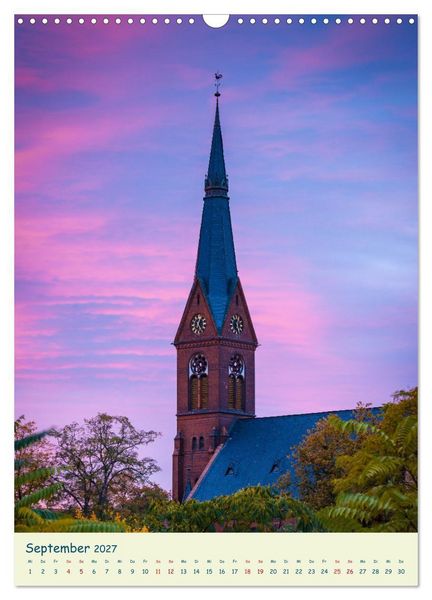 Produktbild: Halle/Saale - Meine Stadt im Licht (Wandkalender 2027 DIN A3 hoch), CALVENDO Monatskalender