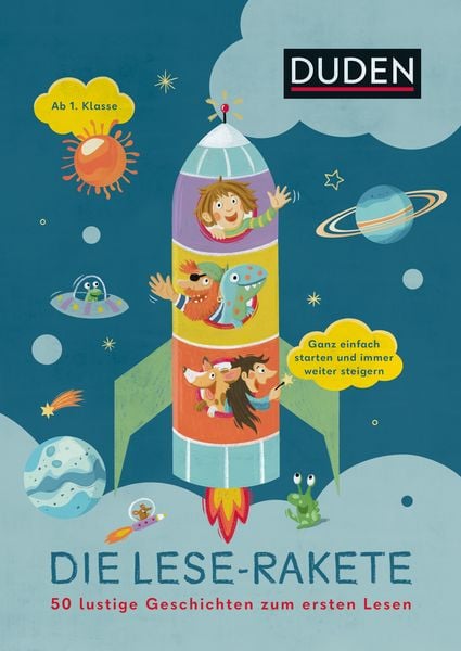Die Lese-Rakete, Gebundene Ausgabe von Anne Rummenie, Duden ein Imprint von Cornelsen Verlag GmbH, 9783411720095