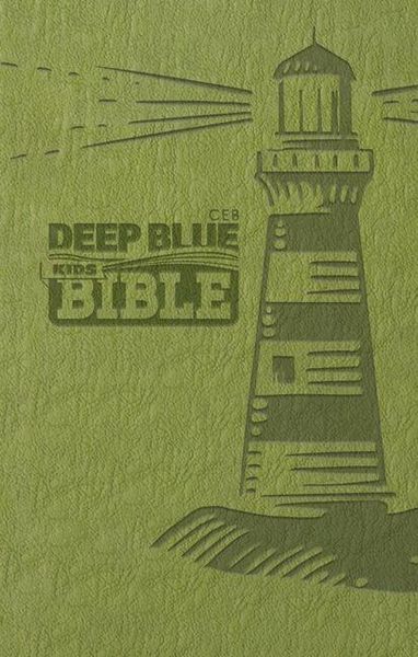 Produktbild: Ceb Deep Blue Kids Bible Lighthouse Green
