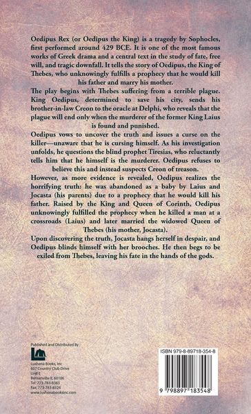 Produktbild: Oedipus Rex