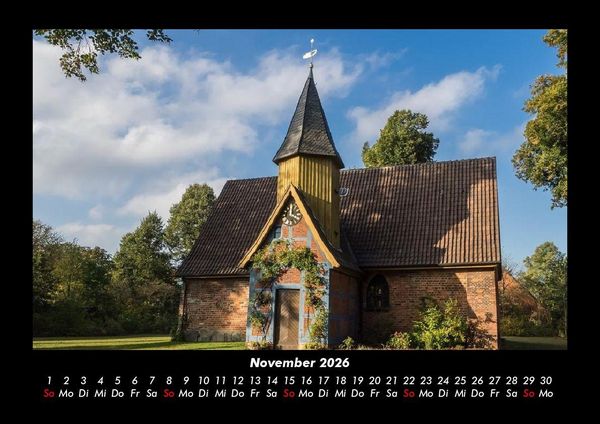 Produktbild: Landschaftskalender 2026 Fotokalender DIN A3