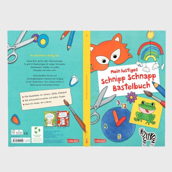Produktbild: Mein lustiges Schnipp Schnapp Bastelbuch