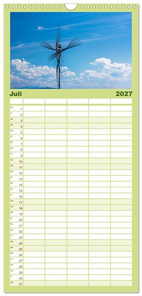 Produktbild: Familienplaner 2027 - Friedrichshafen am Bodensee mit 5 Spalten (Wandkalender, 21 x 45 cm) CALVENDO