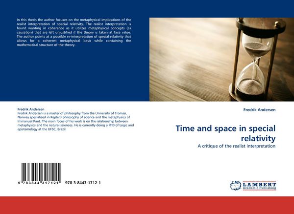 Produktbild: Time and space in special relativity