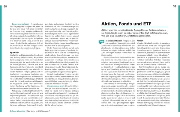 Produktbild: Geldanlage f&uuml;r Vorsichtige
