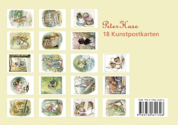 Postkarten-Set Peter Hase