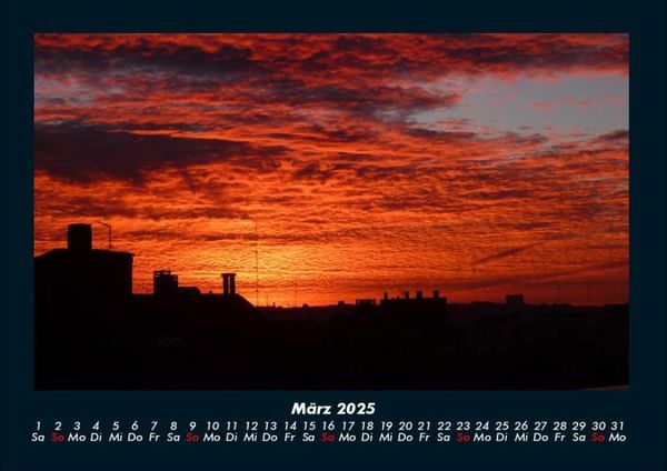Produktbild: Sonnenunterg&auml;nge 2025 Fotokalender DIN A4