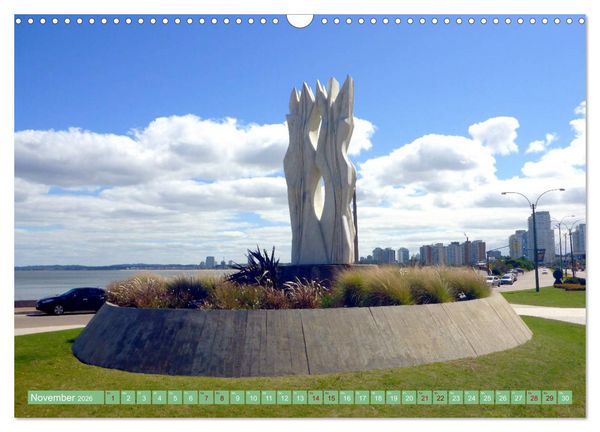 Produktbild: Uruguay - Bienvenido al R&iacute;o de la Plata (Wandkalender 2026 DIN A3 quer), CALVENDO Monatskalender
