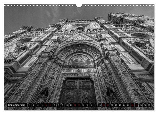 Produktbild: Toscana - monocromatico (Wandkalender 2026 DIN A3 quer), CALVENDO Monatskalender