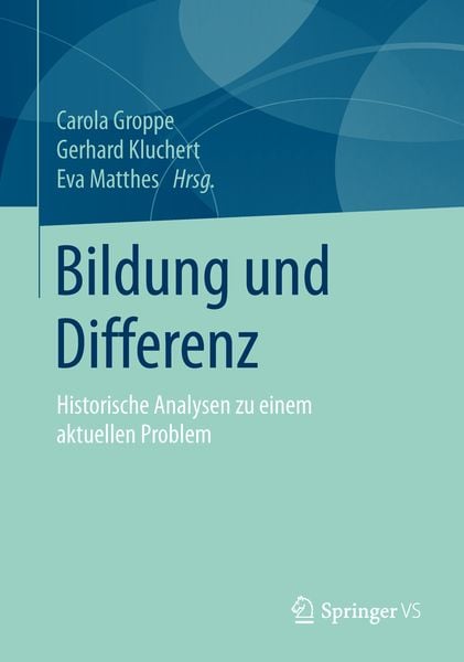 Produktbild: Bildung und Differenz