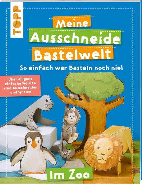 Produktbild: Meine Ausschneide-Bastelwelt Im Zoo