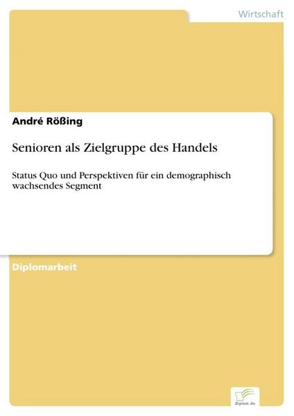 Produktbild: Senioren als Zielgruppe des Handels