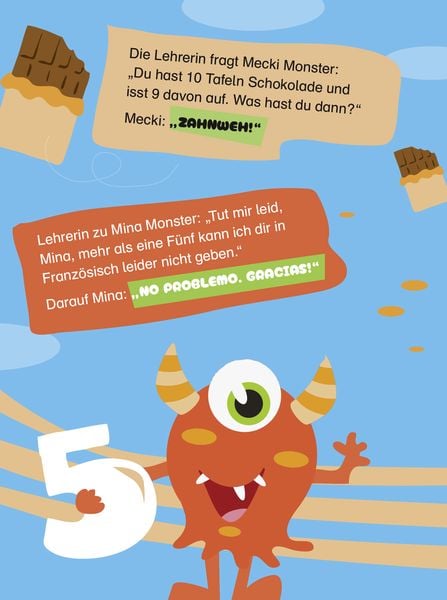 Produktbild: Monstermäßig starke Witze für den Schulstart
