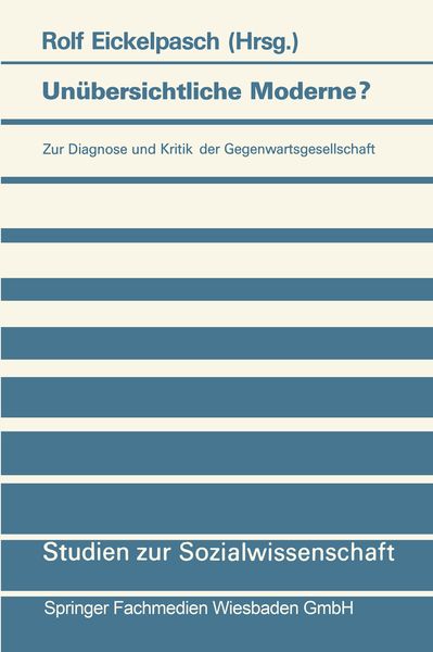 Produktbild: Un&uuml;bersichtliche Moderne?