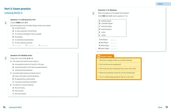 Produktbild: LISTENING FOR_ENG FOR IELTS PB