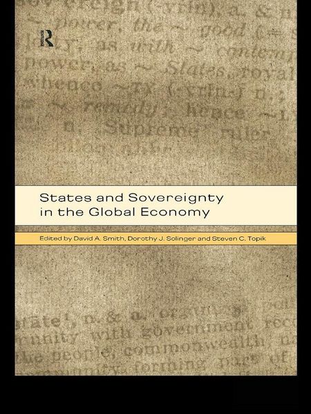 Produktbild: States and Sovereignty in the Global Economy