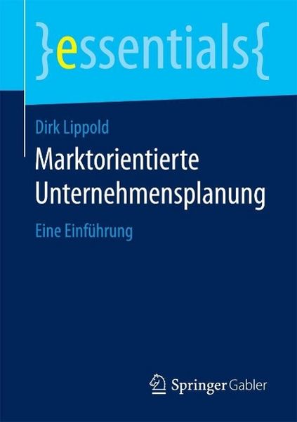 Produktbild: Marktorientierte Unternehmensplanung