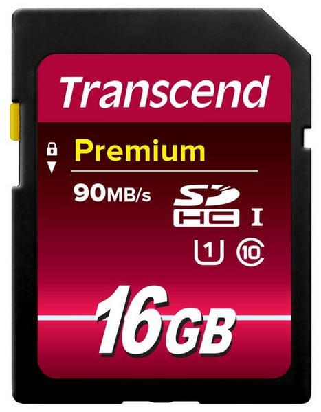 Produktbild: Transcend Premium 400 SDHC-Karte Industrial 16 GB Class 10, UHS-I