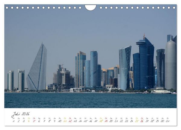 Produktbild: Doha, die arabische Welt im Aufbruch (Wandkalender 2026 DIN A4 quer), CALVENDO Monatskalender