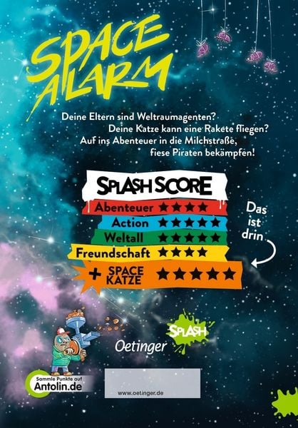 Produktbild: Space Alarm 1. Mit Hyperschall durchs All