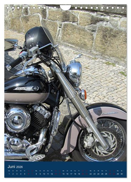 Produktbild: Mein Motorradkalender (Wandkalender 2026 DIN A4 hoch), CALVENDO Monatskalender