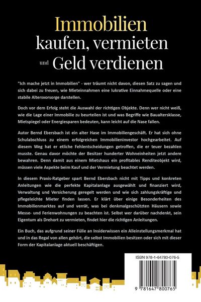 Produktbild: Immobilien kaufen, vermieten und Geld verdienen