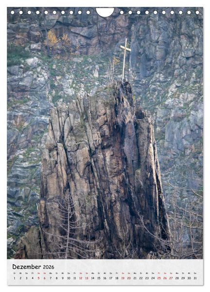 Produktbild: Das Bodetal - Der Grand Canyon des Ostens (Wandkalender 2026 DIN A4 hoch), CALVENDO Monatskalender
