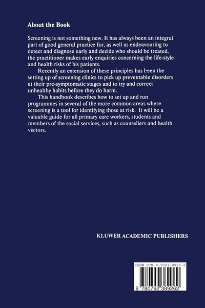 Produktbild: The Screening Handbook