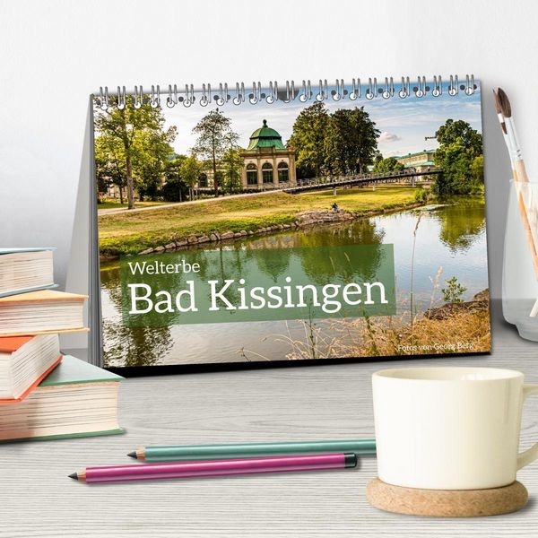 Produktbild: Welterbe Bad Kissingen (Tischkalender 2027 DIN A5 quer), CALVENDO Monatskalender