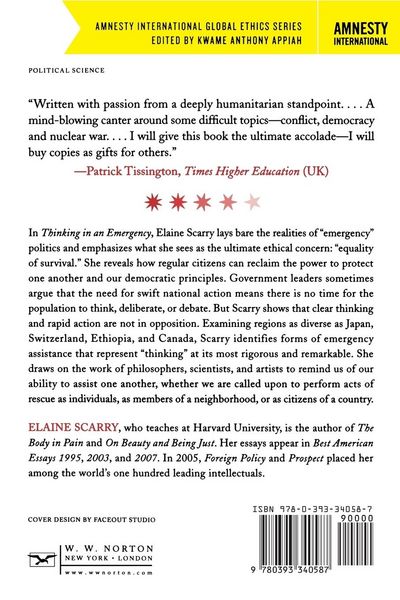 Produktbild: Thinking in an Emergency