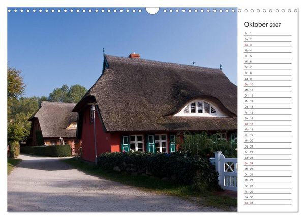 Produktbild: K&uuml;nstlerparadies Ahrenshoop (Wandkalender 2027 DIN A3 quer), CALVENDO Monatskalender