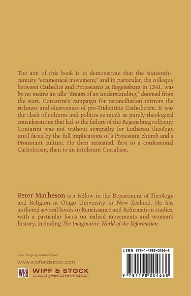 Produktbild: Cardinal Contarini at Regensburg