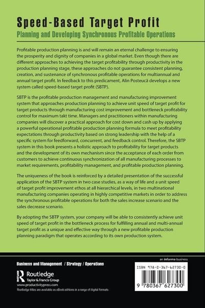 Produktbild: Speed-Based Target Profit