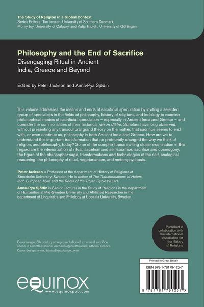 Produktbild: Philosophy and the End of Sacrifice