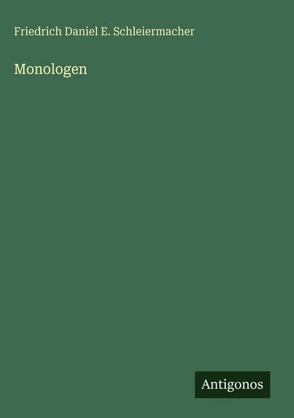 Produktbild: Monologen
