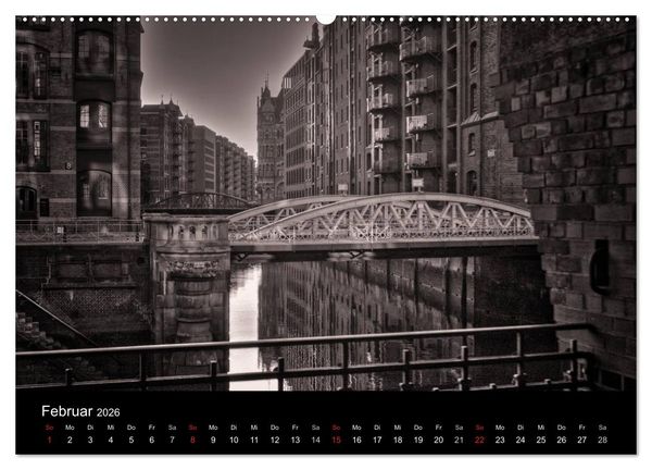 Produktbild: Hamburg (Wandkalender 2026 DIN A2 quer), CALVENDO Monatskalender