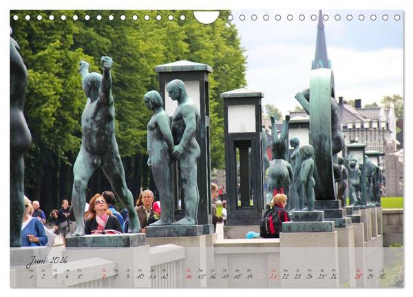 Produktbild: Vigeland (Wandkalender 2026 DIN A4 quer), CALVENDO Monatskalender