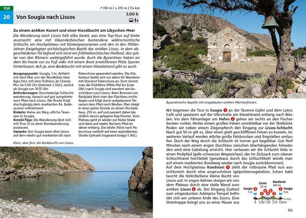 Produktbild: ROTHER Wanderf&uuml;hrer Kreta. 77 Touren auf Griechenlands gr&ouml;&szlig;ter Insel &ndash; die sch&ouml;nsten K&uuml;sten- und Bergwanderungen