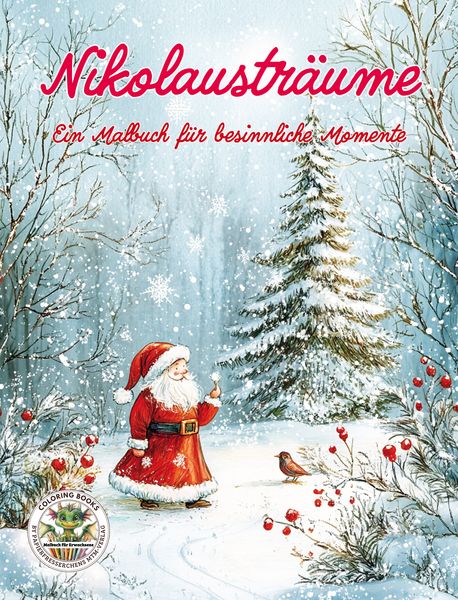 Produktbild: Nikolaustr&auml;ume - Ein Malbuch f&uuml;r besinnliche Momente