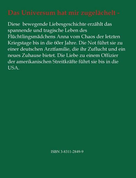 Produktbild: Das Universum hat mit zugel&auml;chelt