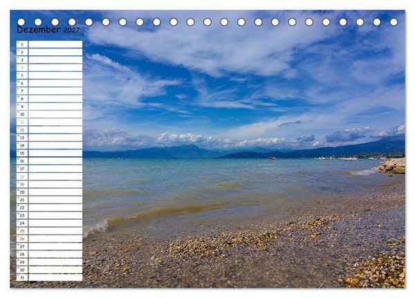 Produktbild: Lazise und Umgebung (Tischkalender 2027 DIN A5 quer), CALVENDO Monatskalender