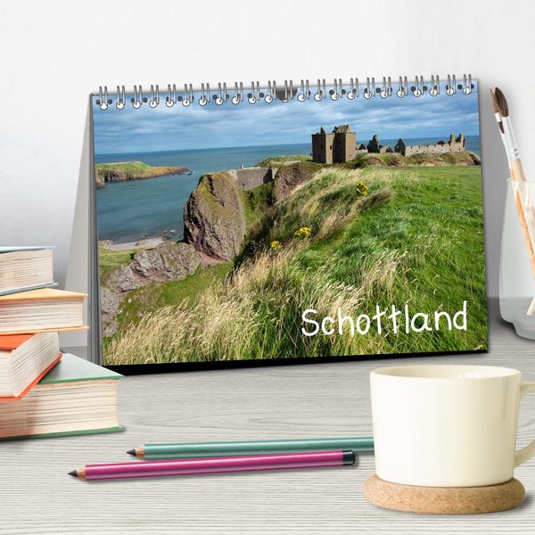 Produktbild: Schottland (Tischkalender 2026 DIN A5 quer), CALVENDO Monatskalender