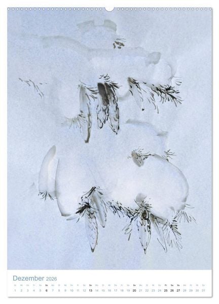 Produktbild: Jahreszeiten in Stil japanischer Malerei - Kunst (Wandkalender 2026 DIN A2 hoch), CALVENDO Monatskalender