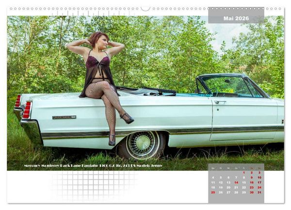 Produktbild: US-Car Classic's (Wandkalender 2026 DIN A2 quer), CALVENDO Monatskalender