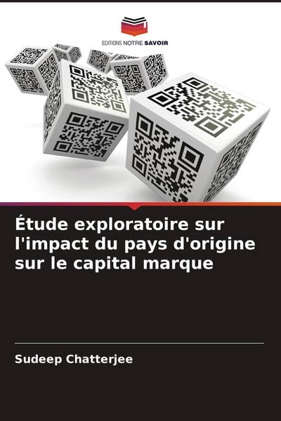 Produktbild: &Eacute;tude exploratoire sur l'impact du pays d'origine sur le capital marque