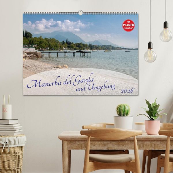 Produktbild: Gardasee - Manerba del Garda (Wandkalender 2026 DIN A2 quer), CALVENDO Monatskalender